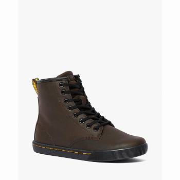 Dr Martens Női Sheridan Matte Utcai Bakancs Barna